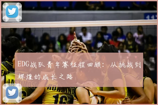 EDG战队青年赛征程回顾：从挑战到辉煌的成长之路