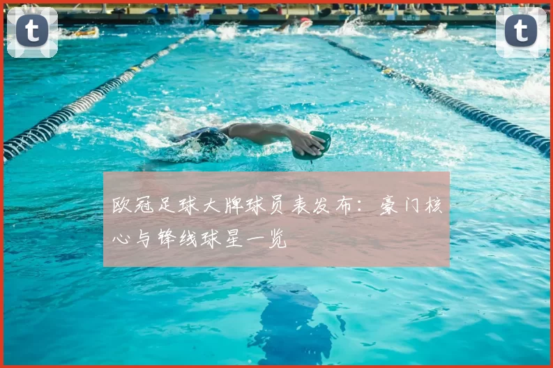 欧冠足球大牌球员表发布：豪门核心与锋线球星一览