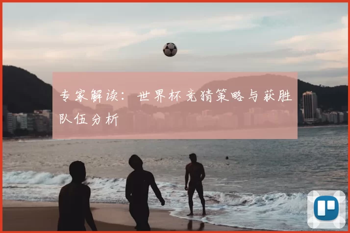 专家解读：世界杯竞猜策略与获胜队伍分析