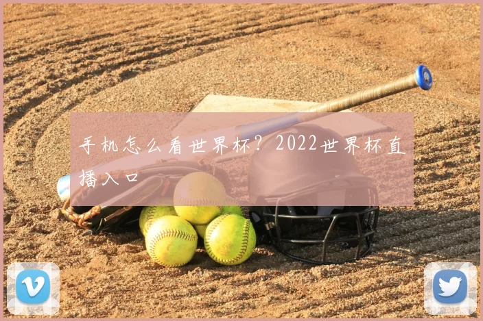 手机怎么看世界杯？2022世界杯直播入口